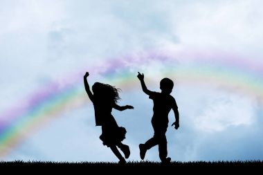 Gökkuşağı çocuklarda