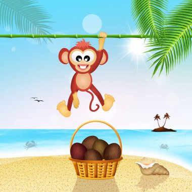 maymun tropikal Adası