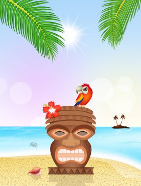 Aloha totem egzotik adada