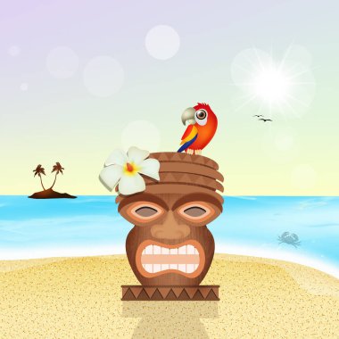 Tiki totem adada