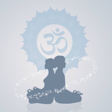 yoga pose çizimi