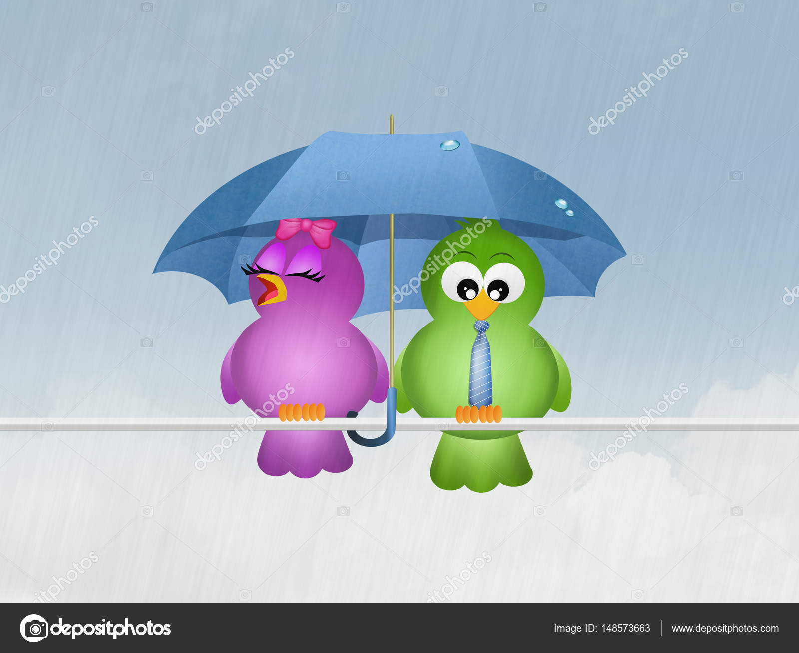 Cogli l'attimo ... - Pagina 10 Depositphotos_148573663-stock-photo-birds-in-the-rain