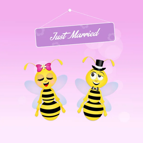 Wedding of bees