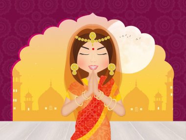 Camide Asyalı kadın