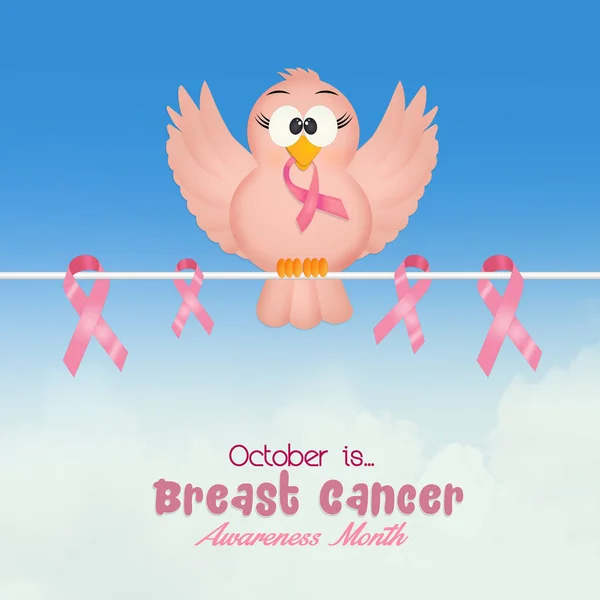 Associação câncer de mama — Fotografia de Stock