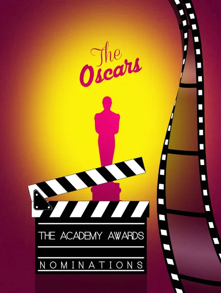 Oscars nominations red carpet — Stock Photo, Image