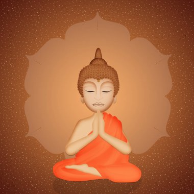 Buda heykeli çizimi