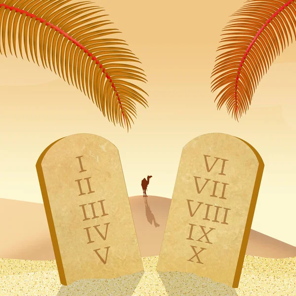 The Ten Commandments — Stock Photo, Image