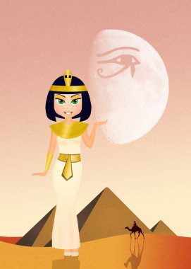 Cleopatra çölde