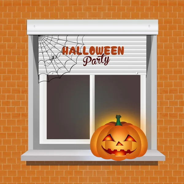 Illustration der Halloween-Party — Stockfoto