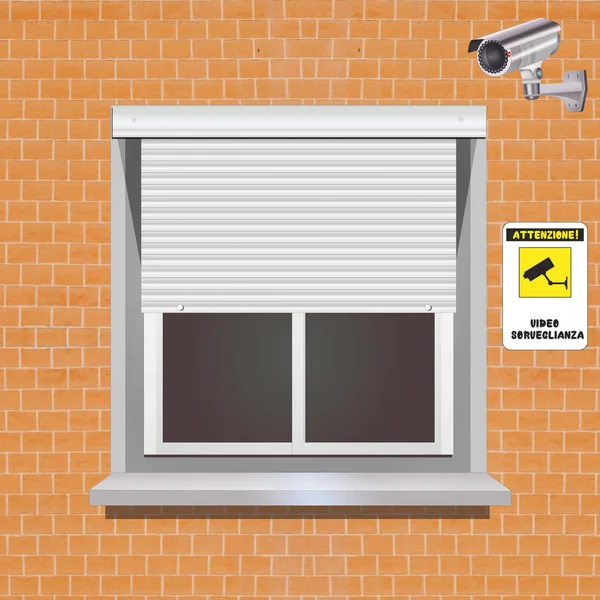 Video-surveillance camera — Stockfoto