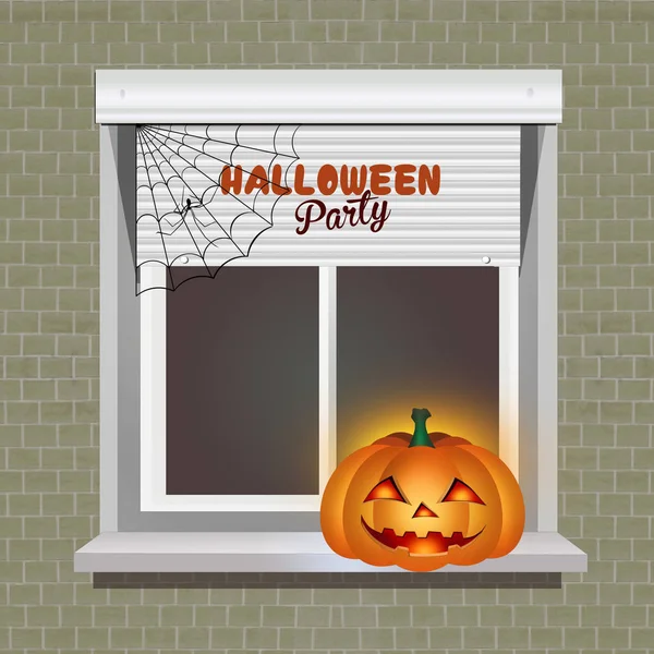 Illustration der Halloween-Party — Stockfoto
