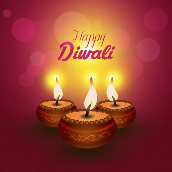 Šťastný diwali festival — Stock fotografie