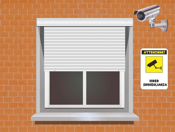 Video surveillance home — Stock Photo, Image