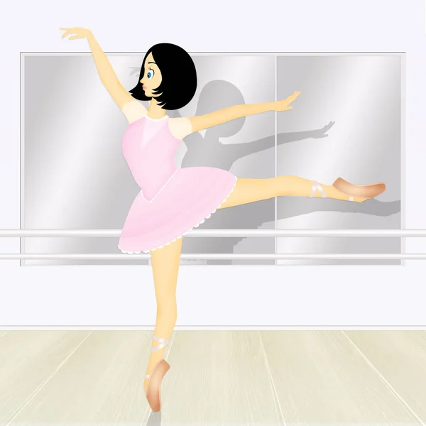 cute woman ballet