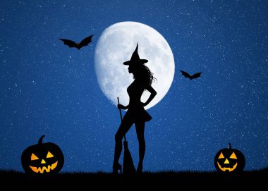 Gecenin Cadılar Bayramı Cadısı