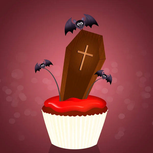 Halloween Muffin — Stock Fotó
