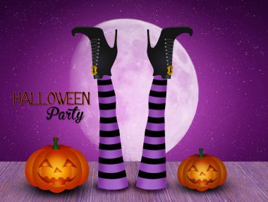  Cadılar Bayramı partisinin resmi