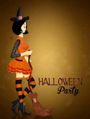 Cadılar Bayramı partisi daveti