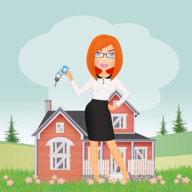 bir ev satın almak veya satmak