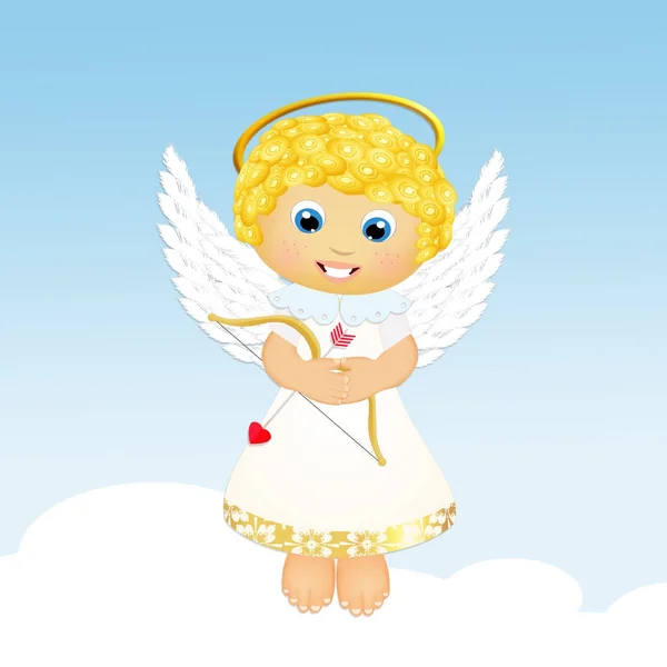 Ilustracja anioła — Zdjęcie stockowe
