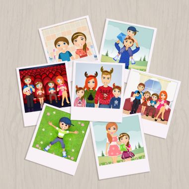 aile anıları fotoğraflarla