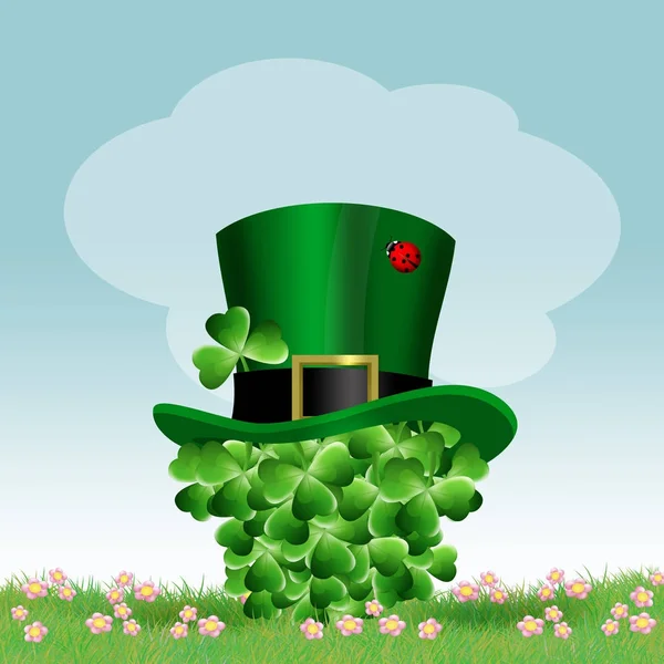 Illustration Saint Patrick Hat — Stock Photo, Image