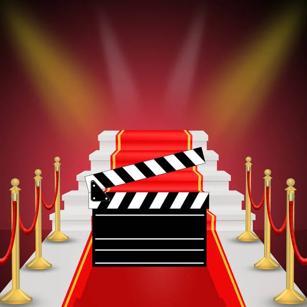 Illustratie Van Red Carpet — Stockfoto