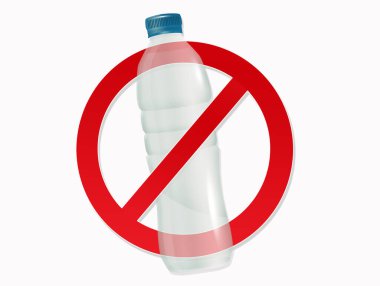 Plastik kirliliğini durdurma görüntüsü
