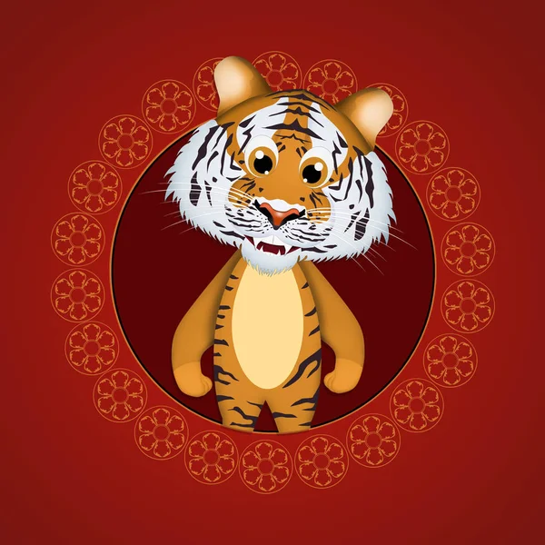 tiger icon for horoscope Chinese