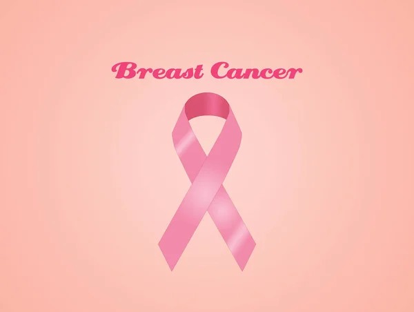 Roze Lint Voor Borstkanker — Stockfoto