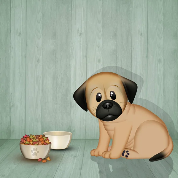 Illustration Puppy Dog — Stock Photo, Image