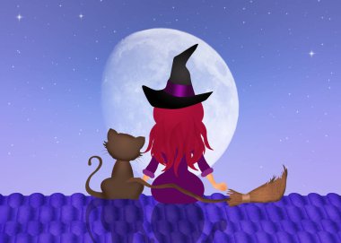 illustration of Epiphany on roof