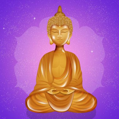 Altın Buda heykelinin resmi.