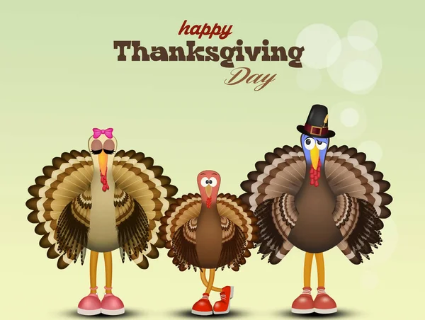 Greeting Card Thanksgiving — Stock Photo, Image