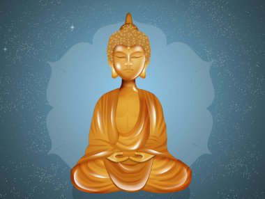 Altın Buda heykelinin resmi.