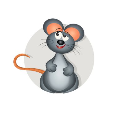 Yıldız falı için fare simgesi Beyaz arkaplanda Çince