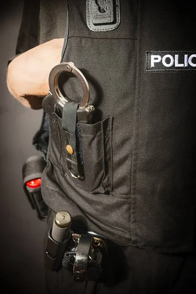 British police equipment — Stock Photo, Image