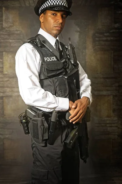 Britská policejní důstojník — Stock fotografie