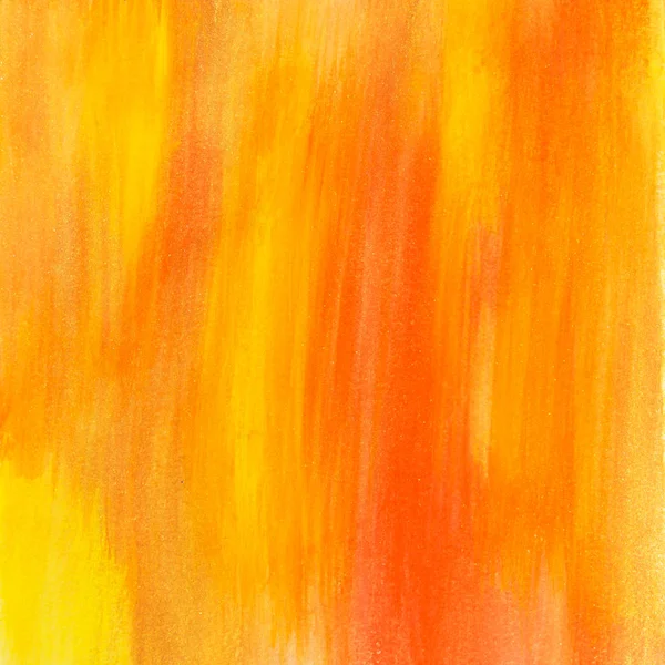 Yellow and orange painted texture — Stock Photo, Image