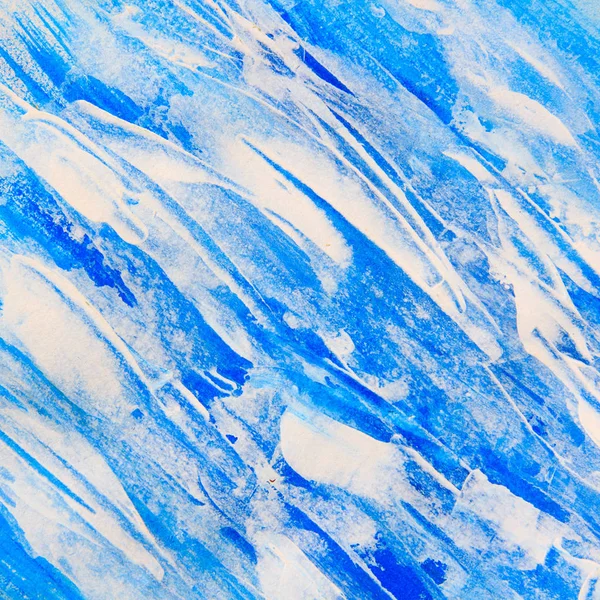 Azul e branco diagonal pintado textura fundo — Fotografia de Stock