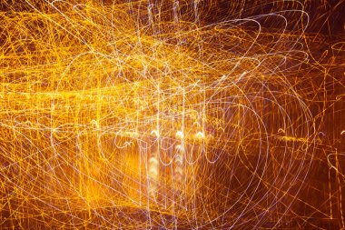 Kırmızı Sarı ışık desen arka plan