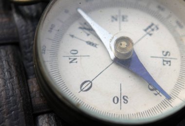 Vintage tarzı pusula