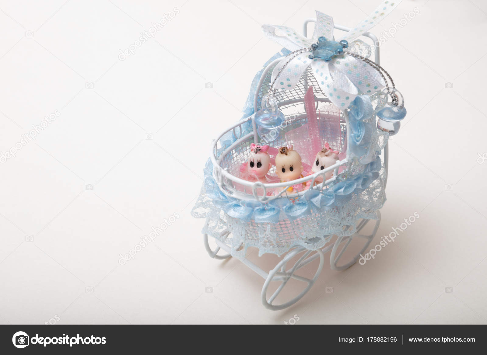 miniature baby carriage