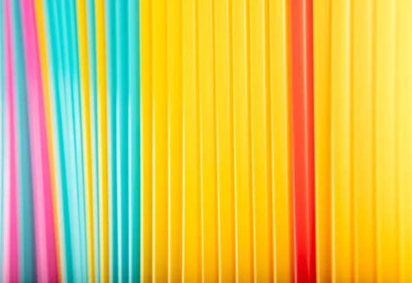 Colorful background from drinking straws — Stock Photo, Image