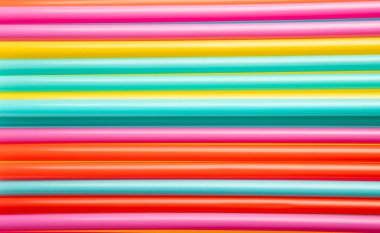 Renkli plastik çöp arka plan içme yığını