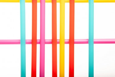 Soyut geometrik renkli hasır desen 