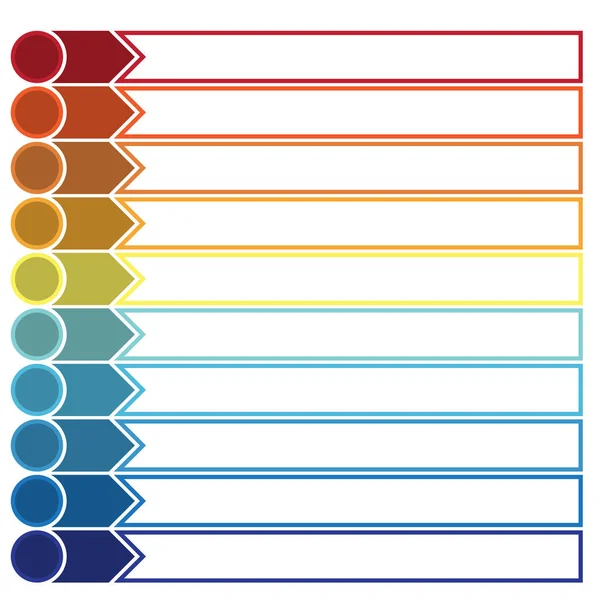 Modèle Infographie bande point 10 — Photo