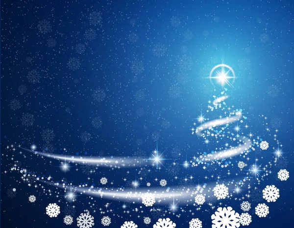 Mavi Noel arkaplanı