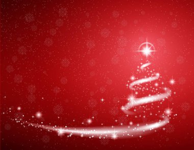 Kırmızı Noel arka plan